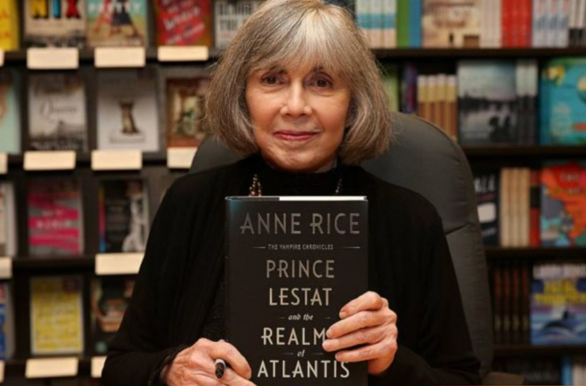  Author Anne Rice, who breathed new life into vampires, dies at 80